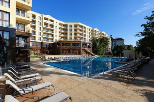 Апартхотел Голдън Лайн Aparthotel Golden Sands Exteriör bild